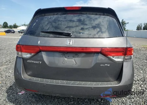 2015 Honda Odyssey Touring from USA, damaged, VIN 5FNRL5H9XFB117948